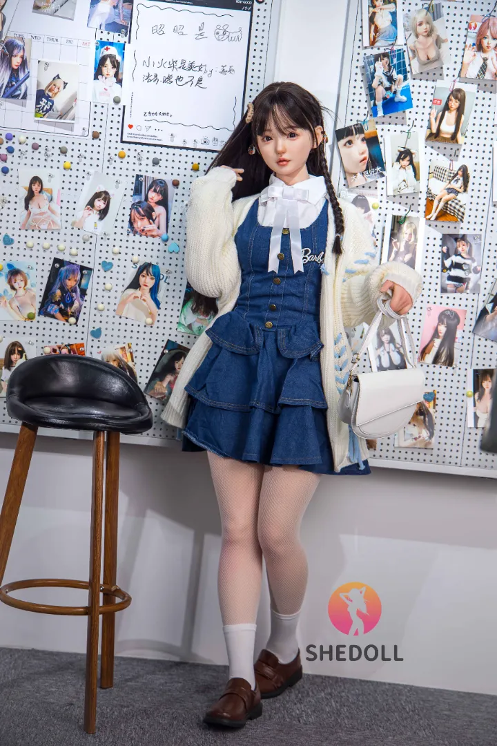 SheDoll Luna-Lune ตุ๊กตายางซิลิโคน 150 ซม. คัพ B, ผิวสัมผัสเสมือนจริง